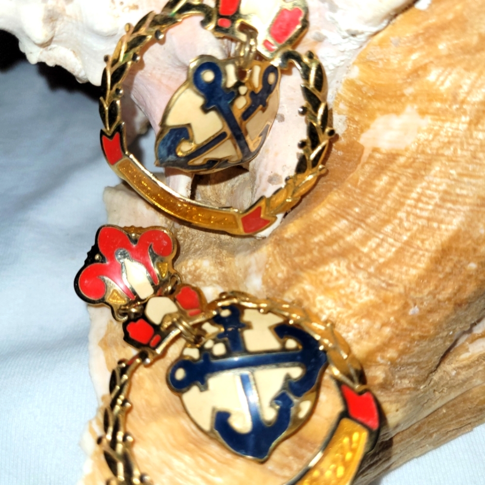 Nautical earrings